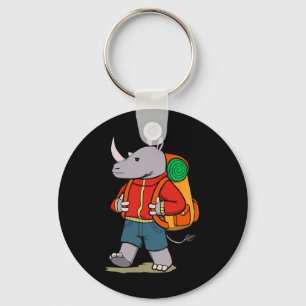 Chaveiro Apaixonado por caminhadas Rhino