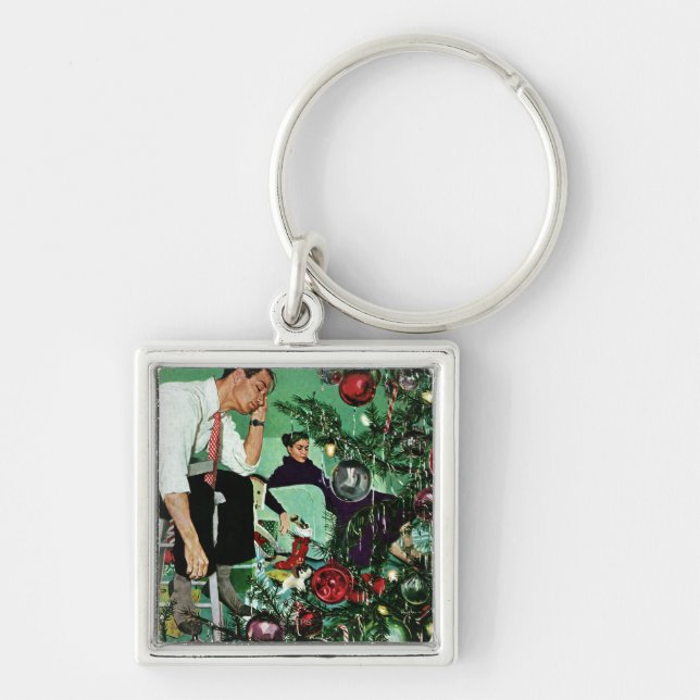 Chaveiro Aparando a árvore (Frente)