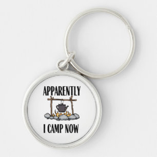 Chaveiro Aparentemente, acampo agora a citação de acampamen