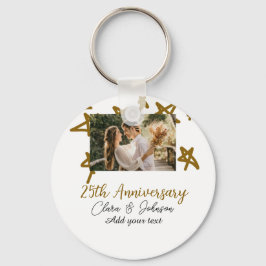 Chaveiro Apelido de casamento Aniversário adiciona nome ano