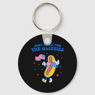 Chaveiro Apenas Aqui Para As Glizzies Engraçadas 4 De Julho