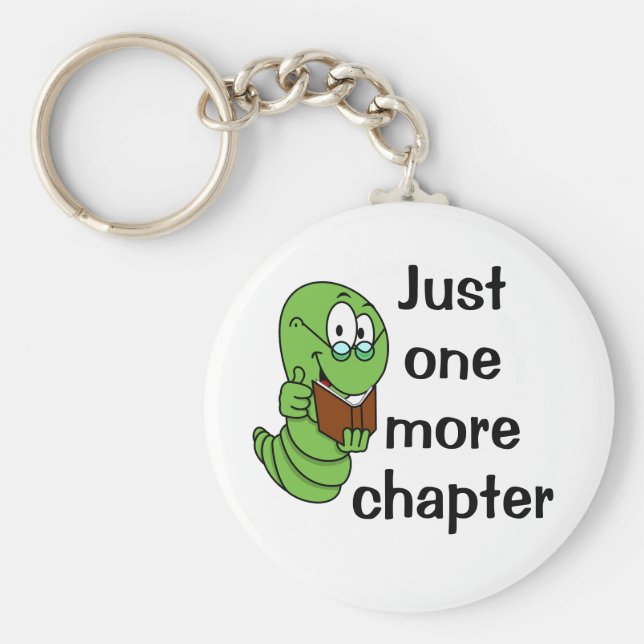 Chaveiro Apenas Mais Um Capítulo Bicho-De-Livro (Frente)