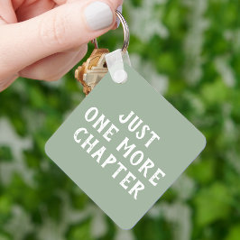 Chaveiro Apenas Mais Um Capítulo Verde Sage