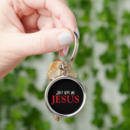 Chaveiro Apenas Me Dê Jesus Fé Cristã