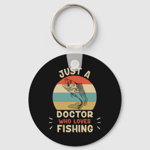 Chaveiro Apenas Um Médico Ama Camisa De Pesca Camisa De Pes