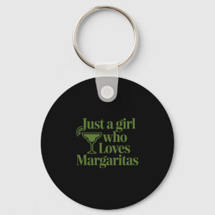 Chaveiro Apenas Uma Garota Que Ama Margaritas Verão Diverti