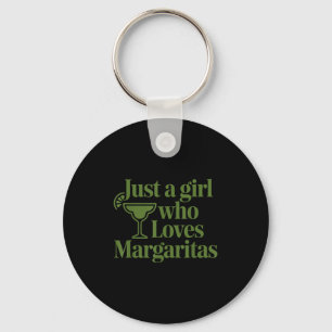 Chaveiro Apenas Uma Garota Que Ama Margaritas Verão Diverti