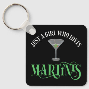 Chaveiro Apenas Uma Garota Que Ama Martinis