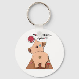 Chaveiro Apéro ! (écrits en noir)