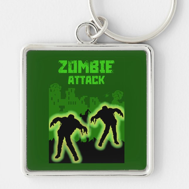 Chaveiro Apocalipse Zumbi Crianças (Frente)