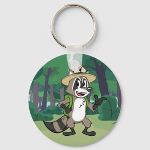 Chaveiro Apontar do rick da guarda florestal do rick da