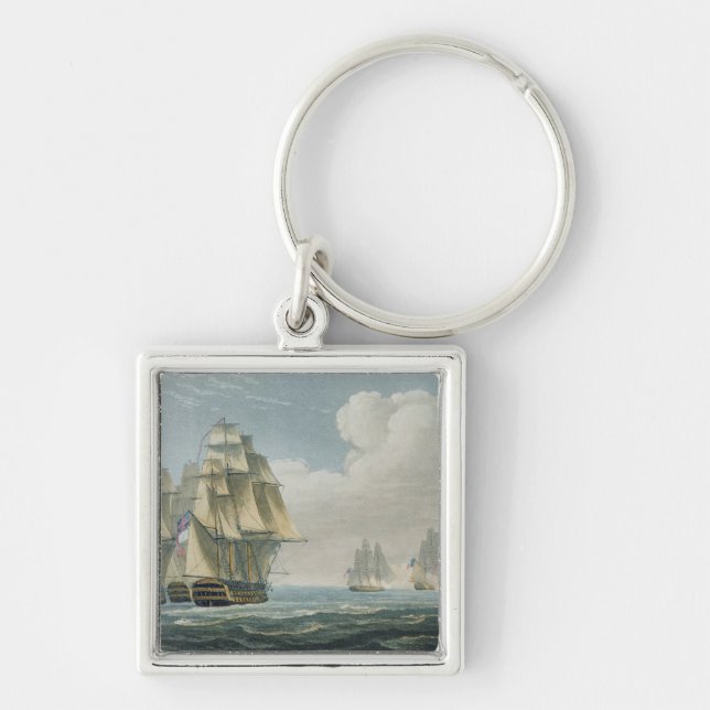 Chaveiro Após a batalha de Trafalgar, o 21 de outubro de (Frente)