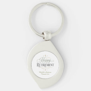 Chaveiro Aposentadoria Feliz Nome Personalizado