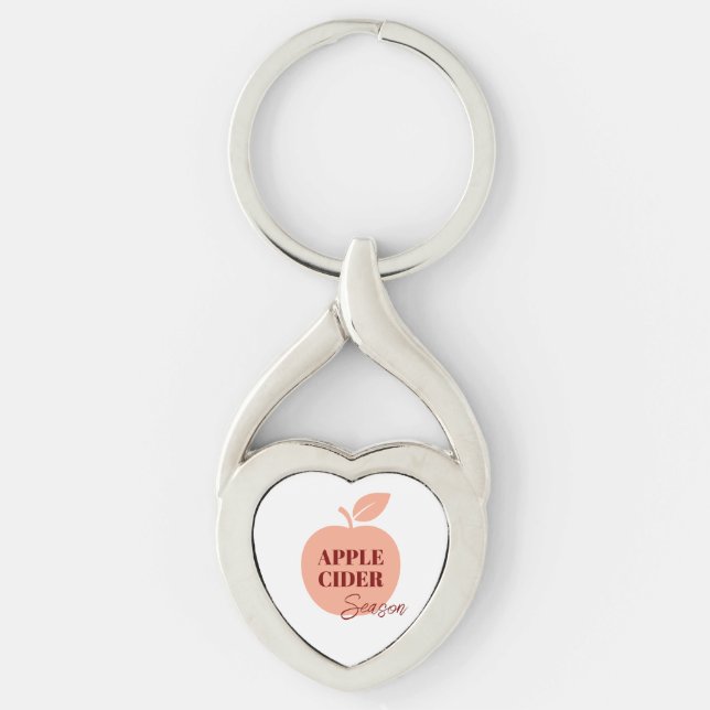 Chaveiro Apple Cider Metal Keychain (Frente)