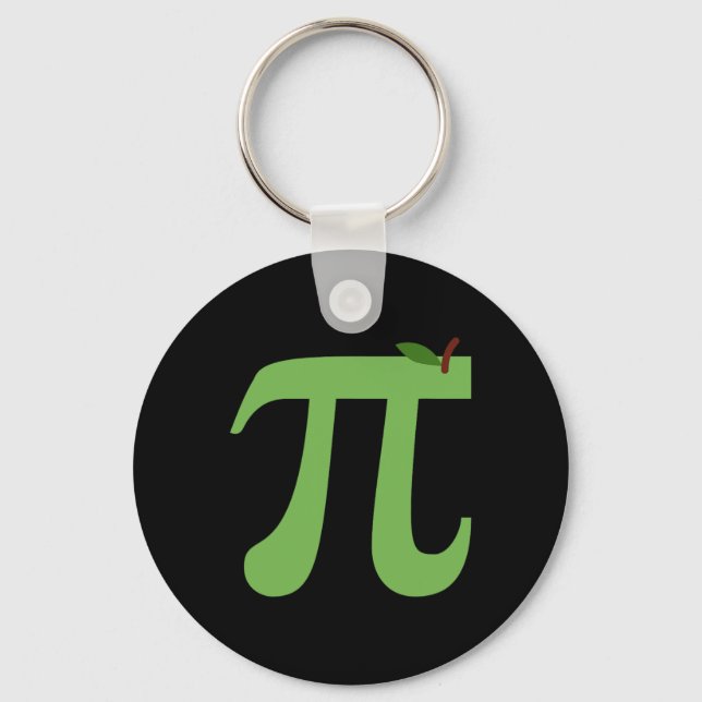 Chaveiro Apple Pi Engraçada Piada De Pie Day Para Amor Em M (Frente)