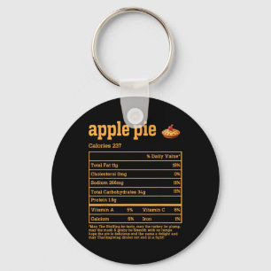 Chaveiro Apple Pie Nutrition Facts Graças A Comida Men Wo