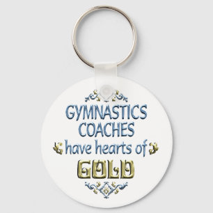Chaveiro Apreciação do treinador da ginástica