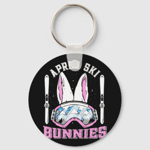 Chaveiro Apres-ski Bunnies Snow Bunny Skiers Mulheres Esqui