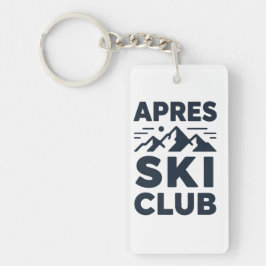 Chaveiro Apres Ski Club Logotipo da Montanha - Inverno Masc