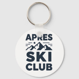 Chaveiro Apres Ski Club Logotipo da Montanha - Inverno Masc