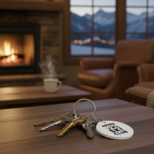 Chaveiro Apres Ski Club Logotipo da Montanha - Inverno Masc