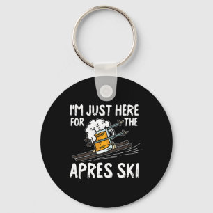 Chaveiro Apres Ski Engraçado Esquiador Espetáculo Esportes