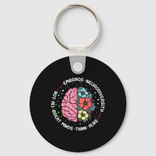 Chaveiro Aproveite a neurodiversidade cerebral Autismo de c