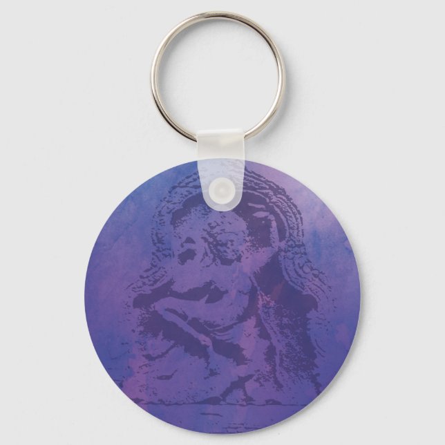 Chaveiro Apsara - Roxo (Frente)