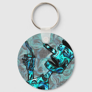 Chaveiro Aquamarine Tin Man