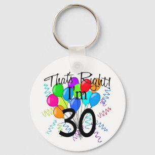 Chaveiro Aquele é direito que eu sou 30 - aniversário