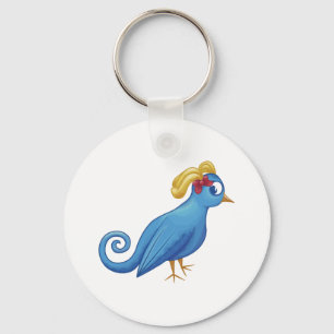 Chaveiro Aquele é o que Tweets - logotipo do pássaro