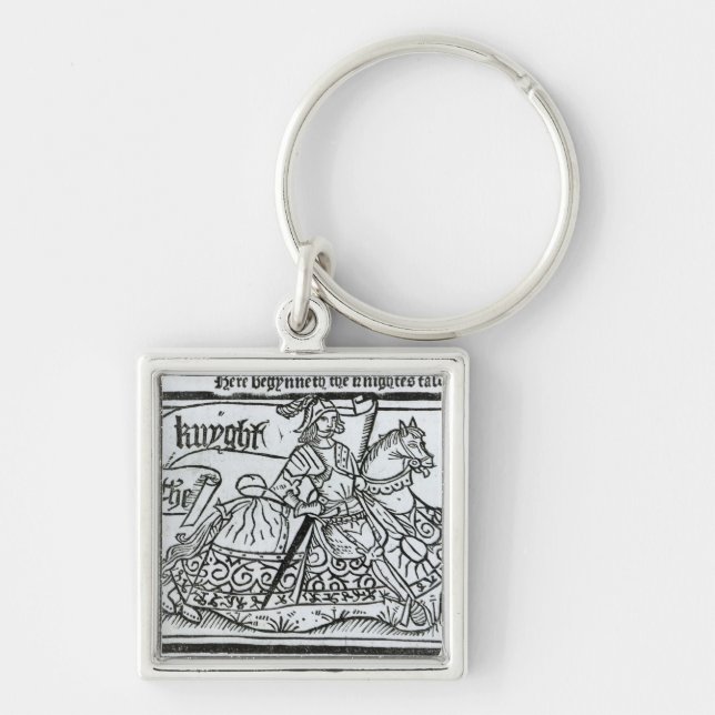 Chaveiro "Aqui Begynneth o Knightes Tale (Frente)