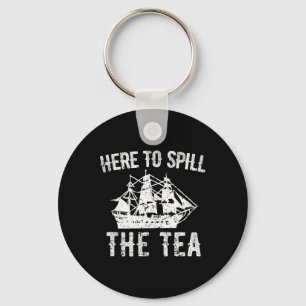 Chaveiro Aqui Para Derramar Do Tea 4 De Julho Nos Eua