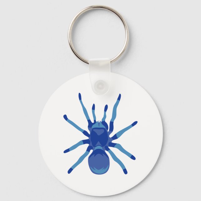 Chaveiro Aranha (Azul) (Frente)