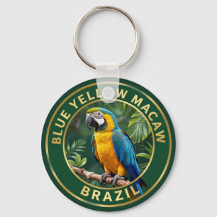 Chaveiro 🦜 Arara Canindé Brasil Ave Tropical