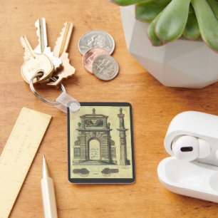 Chaveiro Arca de Portas do Jardim Vintage, Arquitetura Rena