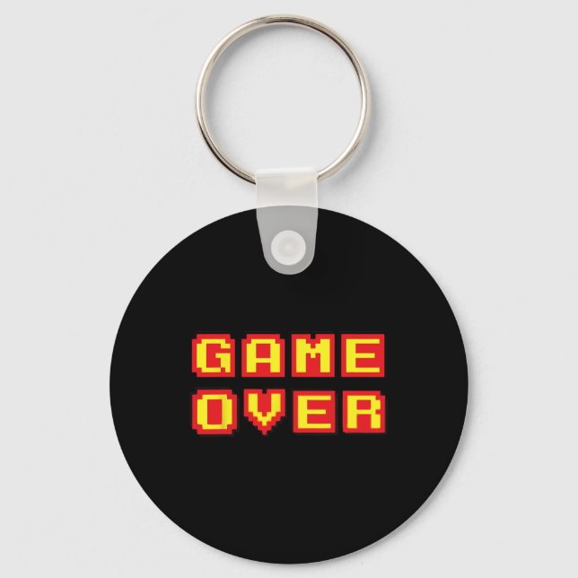 Chaveiro Arcade de presentes para jogos com Videos games re (Frente)