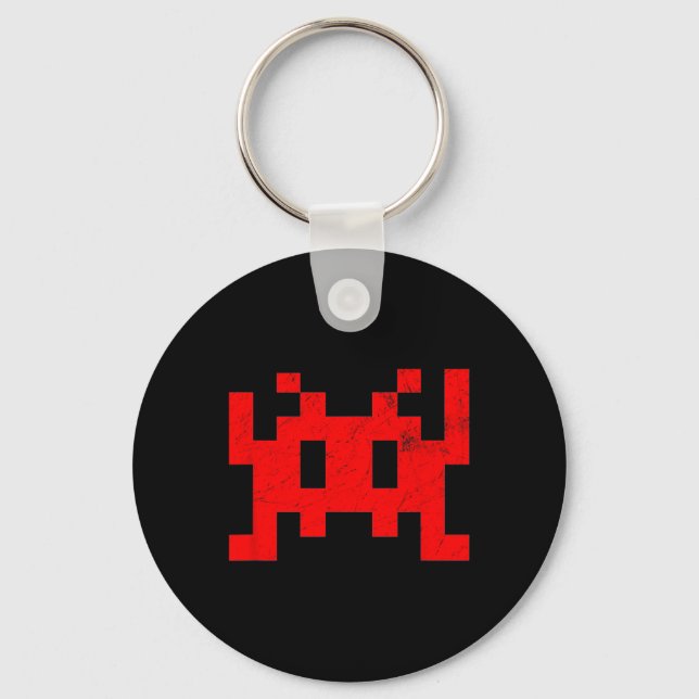 Chaveiro Arcade retrô do jogo de vídeo dos anos 80 (Frente)