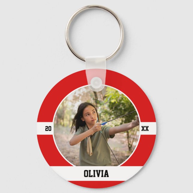 Chaveiro Archery Keychain Bow Arrow Sports Archer Custom (Frente)