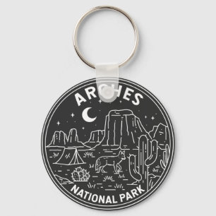 Chaveiro Arches National Park Delicate Arch Monoline