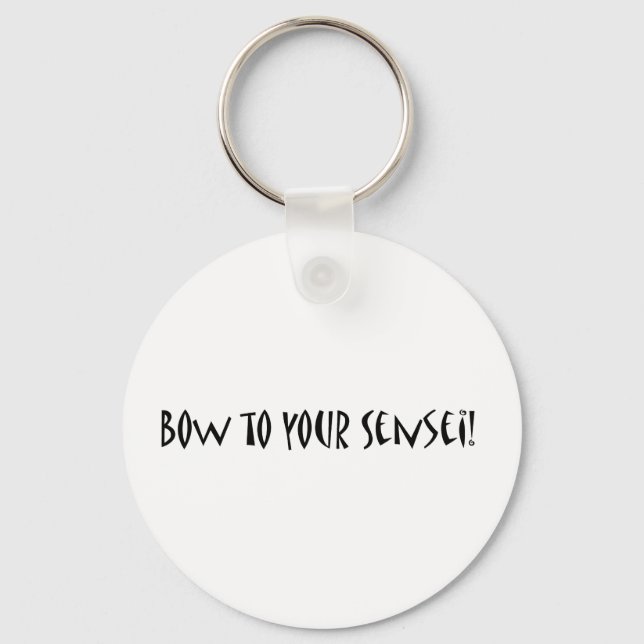 Chaveiro Arco ao seu sensei (Frente)