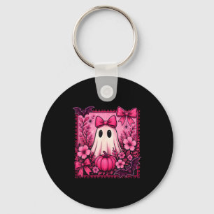 Chaveiro Arco Coquete de Halloween Floral Menina Fantasma F