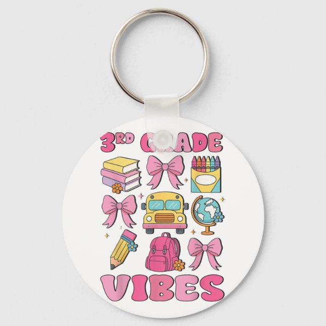 Chaveiro Arco De Coquete De Meninas Do 3º Grau Vibes De Vol (Frente)