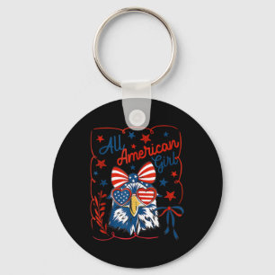 Chaveiro Arco de Coquette Bald Eagle All American Girl Happ