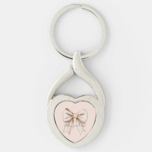 Chaveiro Arco de Creme de Pêssego