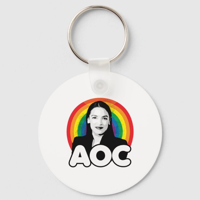 Chaveiro Arco-íris AOC (Frente)