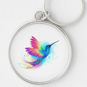 Chaveiro Arco-Íris Exótico Hummingbird