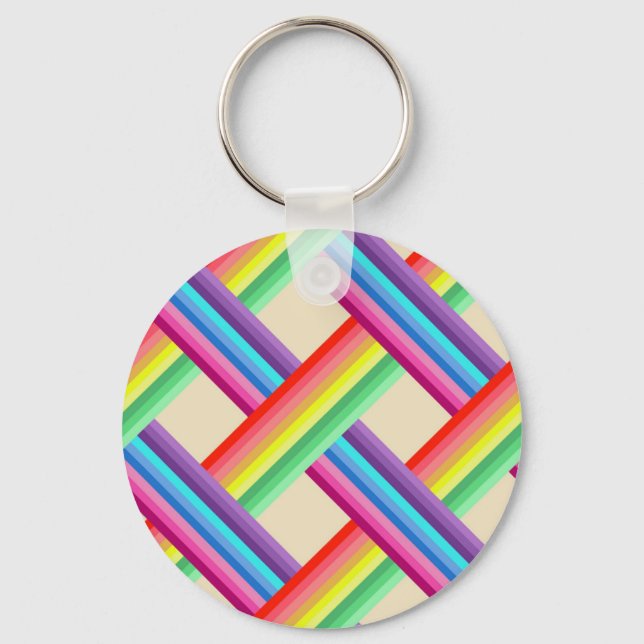 Chaveiro Arco-íris Twist (Frente)