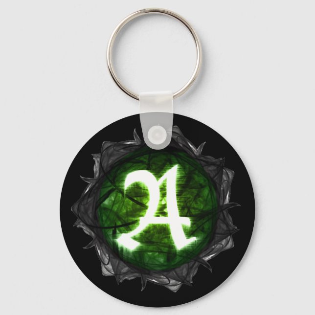 Chaveiro Arctiris Green Key Chain (Frente)
