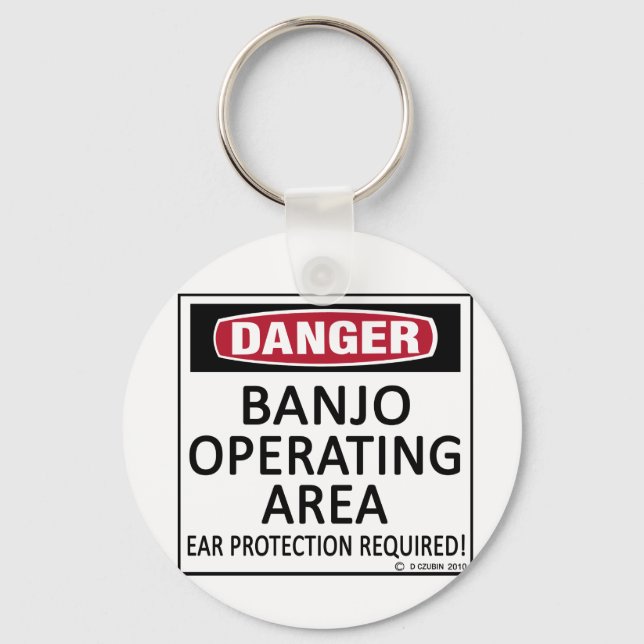 Chaveiro Área operacional do Banjo (Frente)